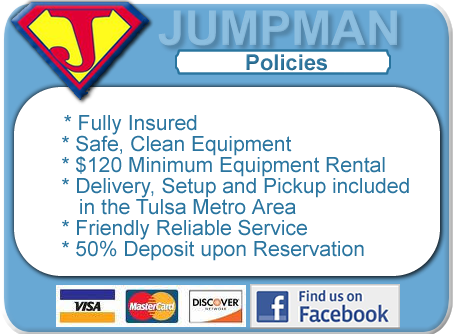 Jumpman Rental Policies